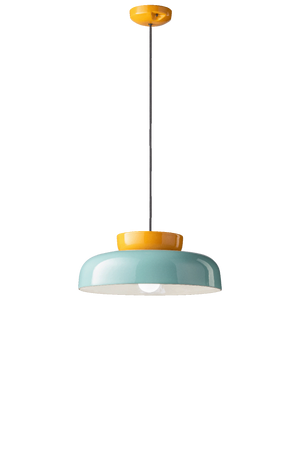 C2745 ceramica vetro Lampada sospensione design Maracanà – Ferroluce