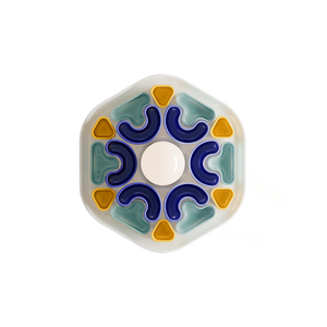 Phytia applique da parete design ceramica caleidoscopica – Ferroluce