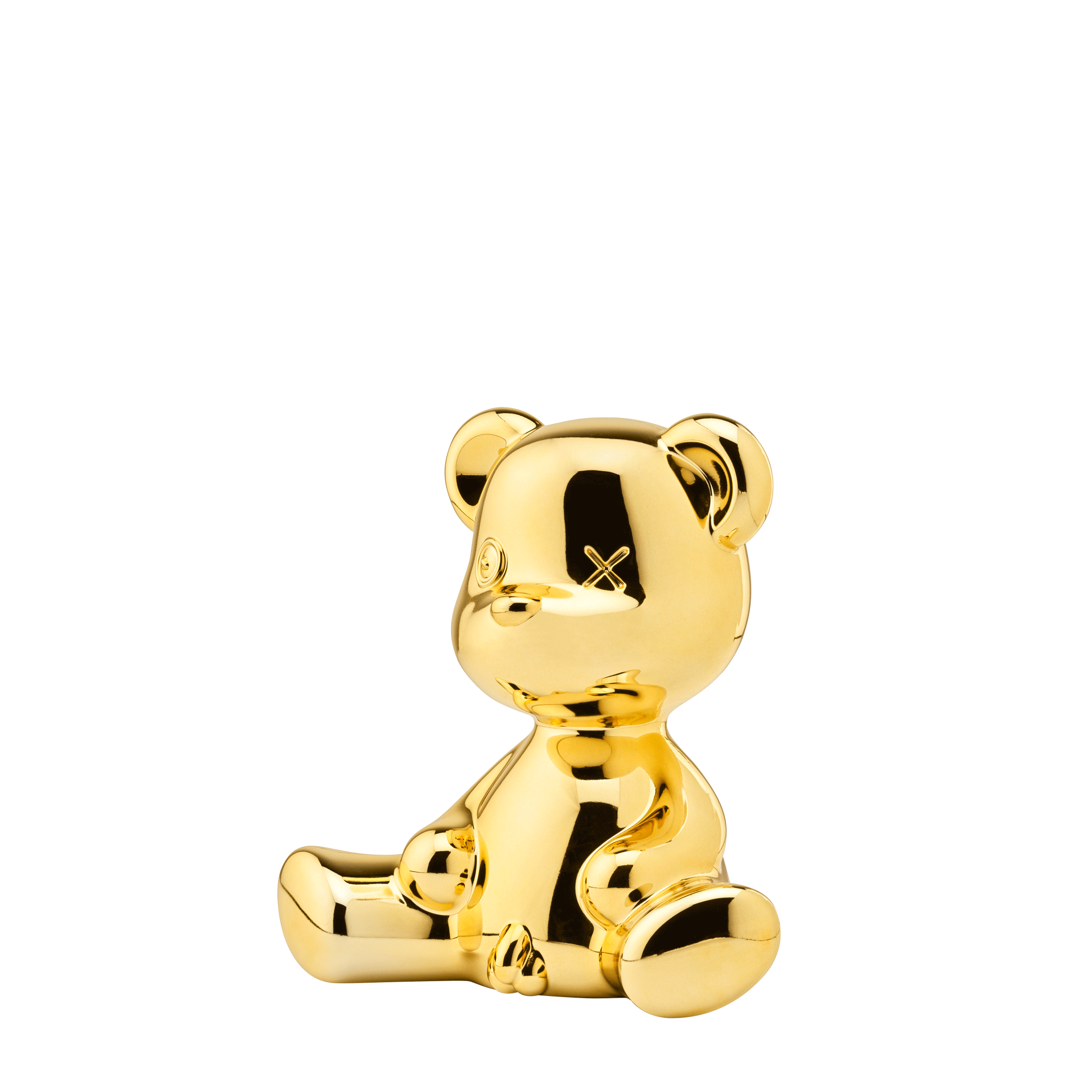 Teddy Boy Metal Finish - Lampada Orsetto Metallizzata Qeeboo