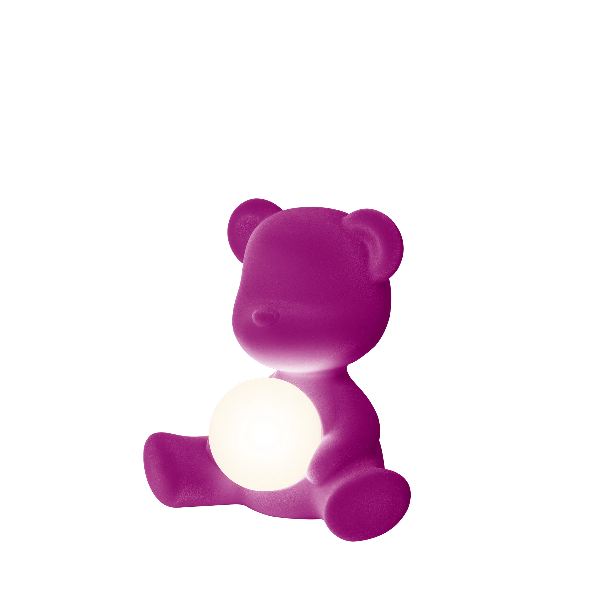 Teddy Girl Velvet - Lampada Ricaricabile in Velluto Qeeboo