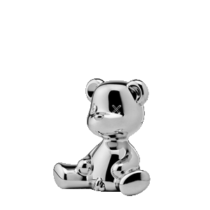 Teddy Boy Metal Finish - Lampada Orsetto Metallizzata Qeeboo