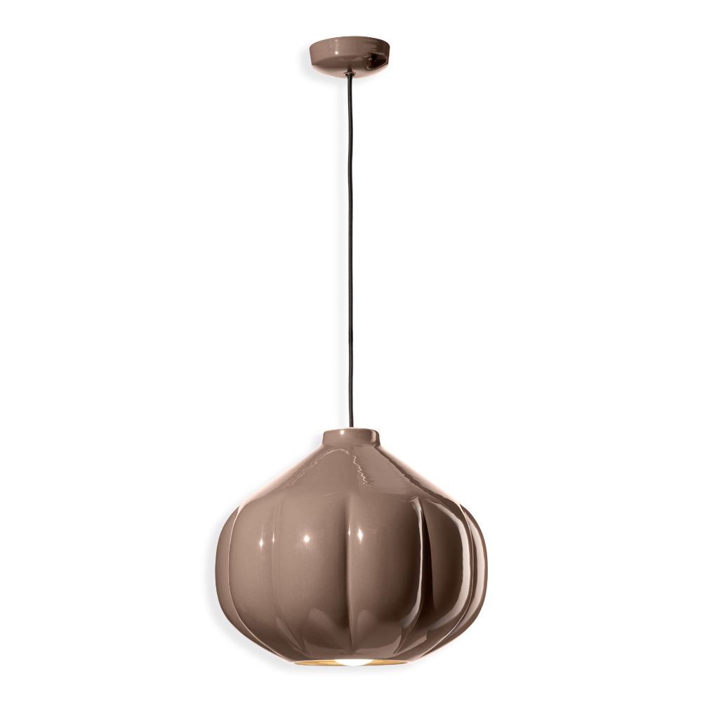 C2641 Afoxé Lampadario Ceramica | Ferroluce