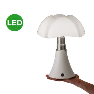 Lampada da tavolo Minipistrello LED ricaricabile, bianca