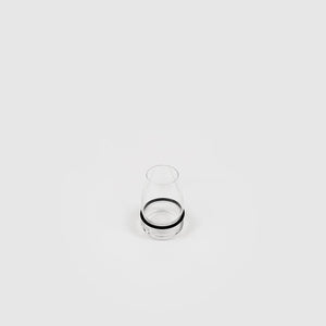 ecletty bicchiere per vino con anello di silicone nero