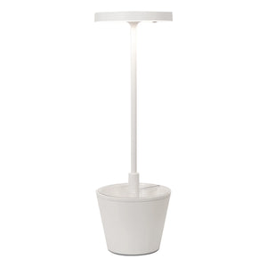ecletty Poldina Reverso lampada da tavolo bianco