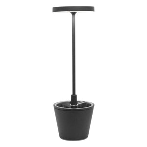 ecletty Poldina Reverso lampada da tavolo grigio scuro