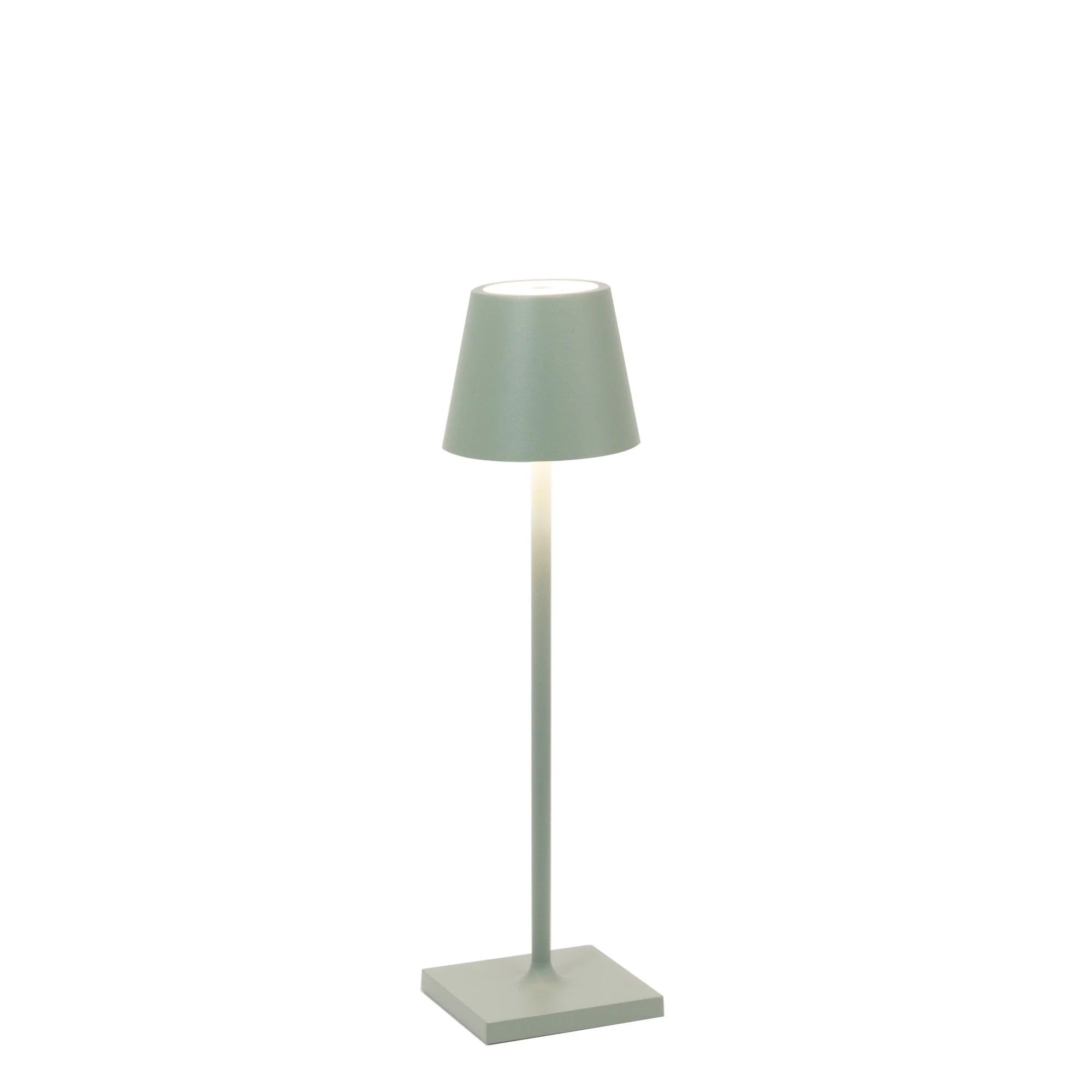 ecletty lampada da tavolo poldina micro salvia