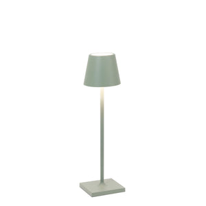 ecletty lampada da tavolo poldina micro salvia