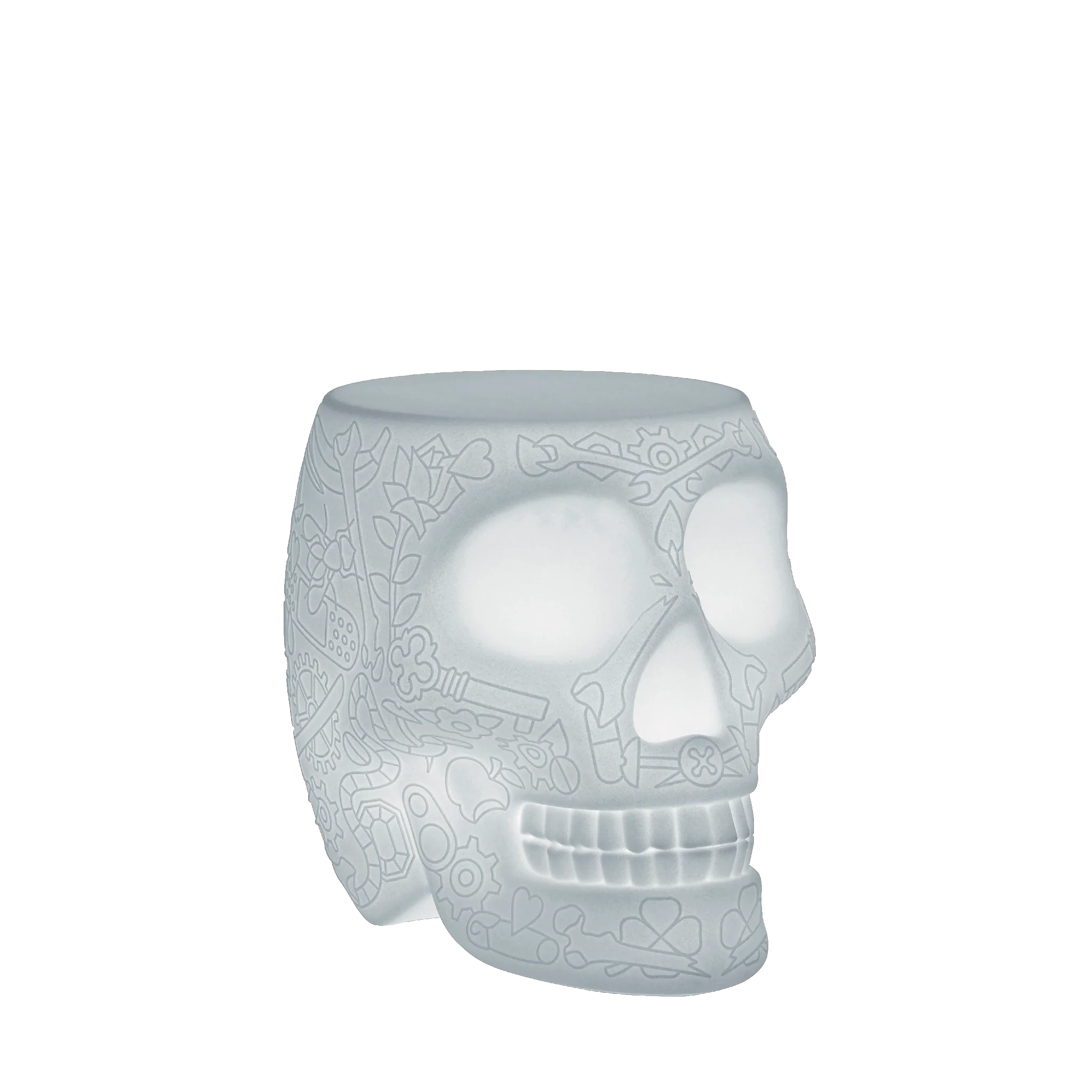 Mexico sgabello e tavolino con lampada LED ricaricabile