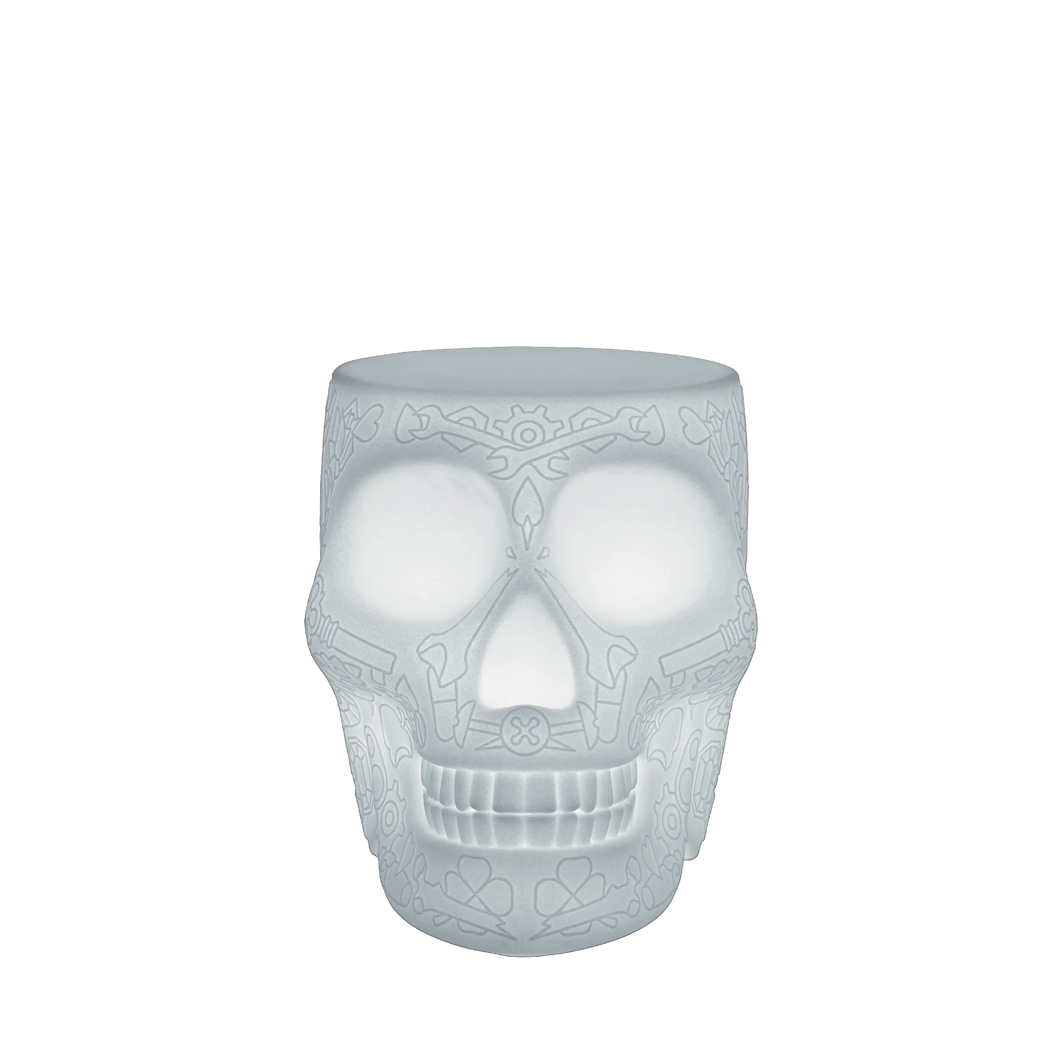 Mexico sgabello e tavolino con lampada LED ricaricabile