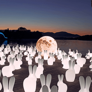 Rabbit LED Lamp Outdoor - Lampada Coniglio Qeeboo (XS, S, L)
