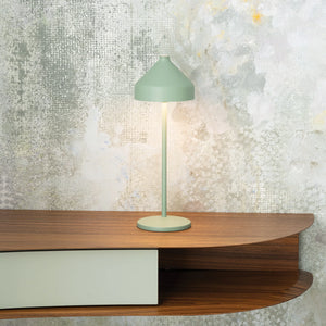 ecletty Amelie lampada da tavolo verde foglia